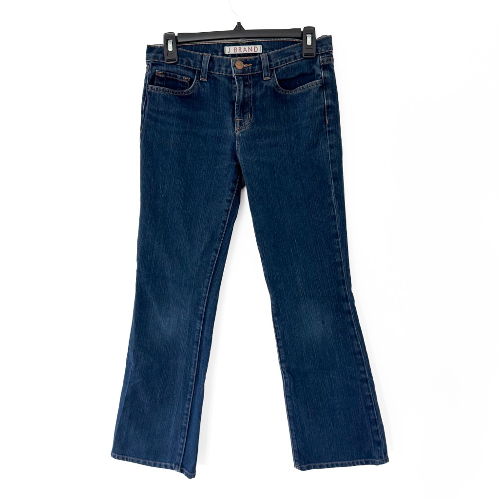 J Brand Blue Denim Bootcut Jeans Size 26